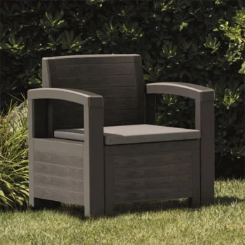 Baštenska garnitura Dakota 2 grafit-2 Baštenska garnitura Dakota 2 grafit-2